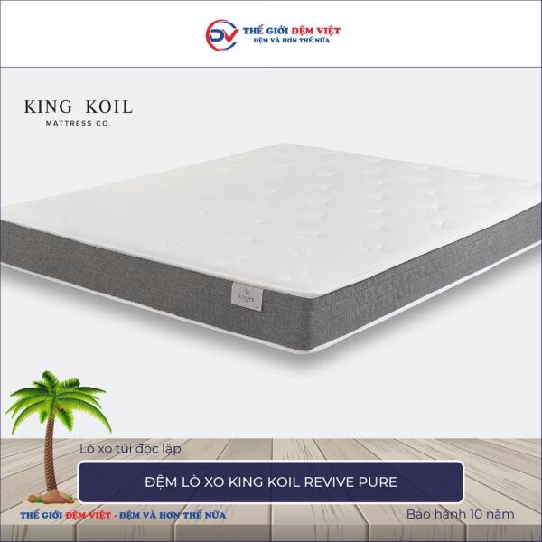 Đệm lò xo King Koil Revive Pure 4